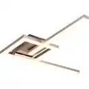 Bild 2 von Reality LED Deckenleuchte Viale 54,4 cm x 5 cm x 16 cm Nickel Matt