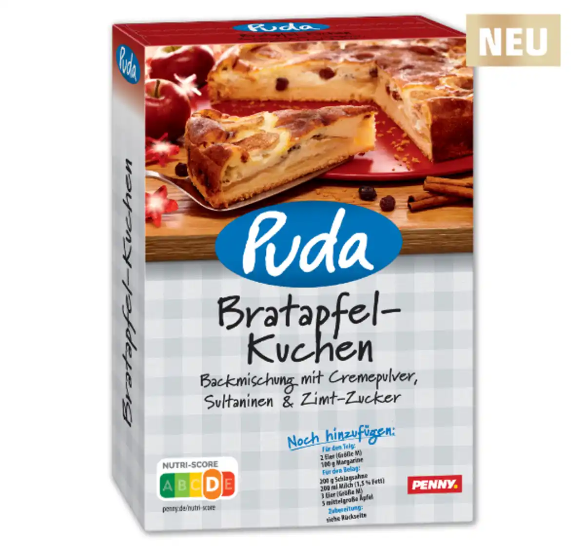 Bild 1 von PUDA Backmischung Bratapfel-Kuchen*
