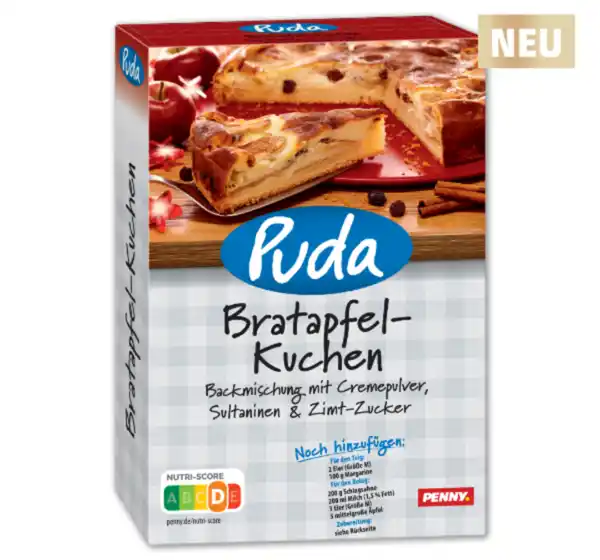 Bild 1 von PUDA Backmischung Bratapfel-Kuchen*