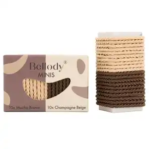 Bellody Minis Haarbänder brown & beige