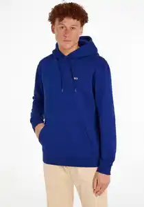 Tommy Jeans Kapuzensweatshirt TJM REGULAR FLEECE HOODIE (1-tlg) mit wärmend weicher Innenseite, Blau