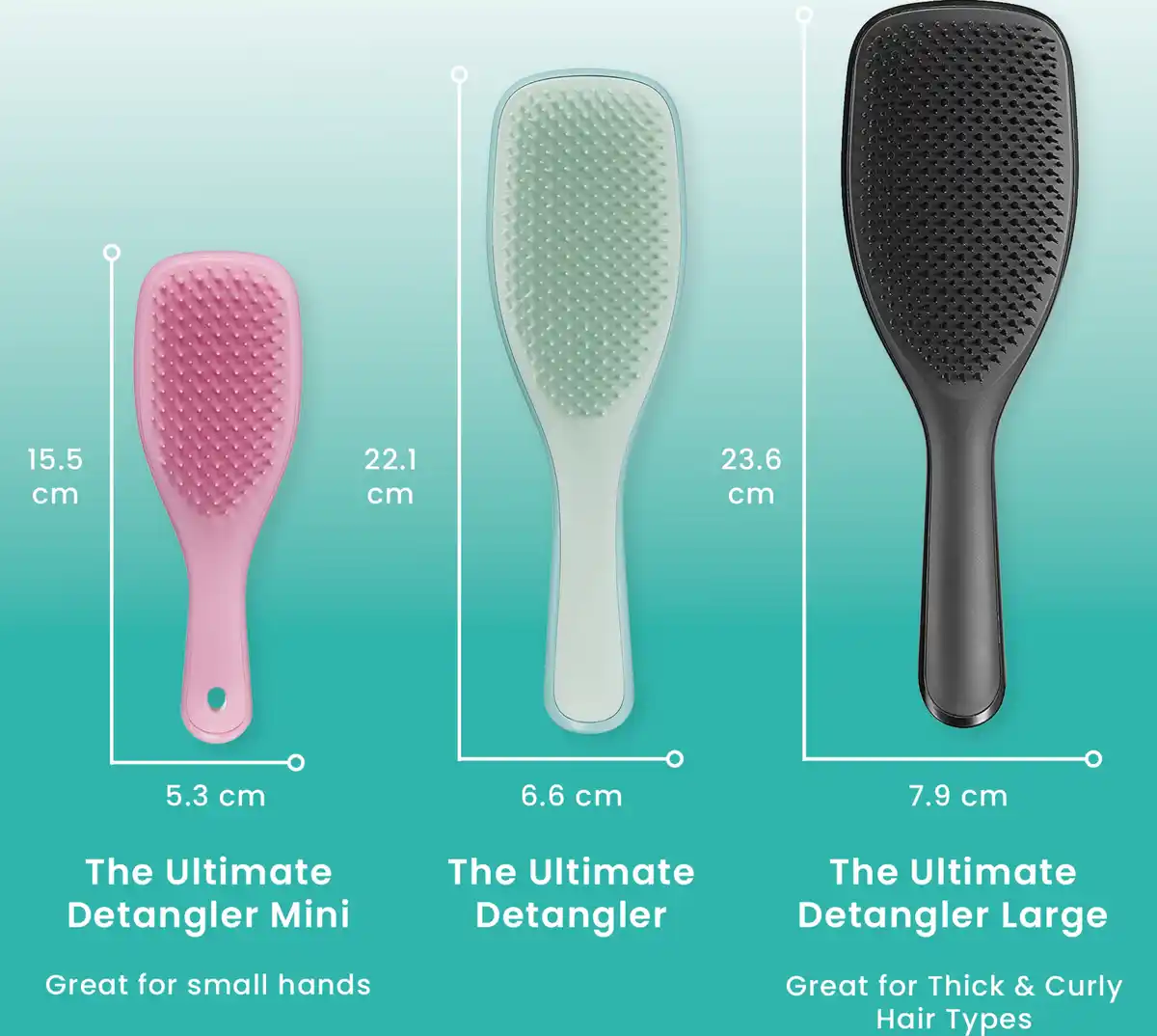 Bild 3 von Tangle® Teezer The Ultimate Detangler Green Jungle