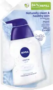 NIVEA Cremeseife Creme Soft Nachfüllbeutel, 500 ml