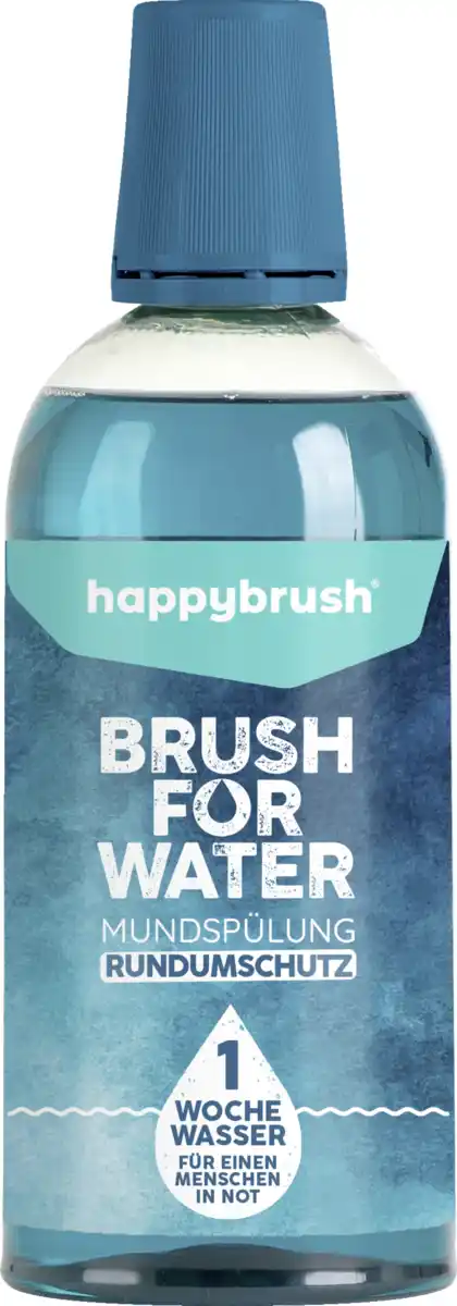 Bild 1 von happybrush happybrush Mundspülung Brush For Water 500ml, 500 ml