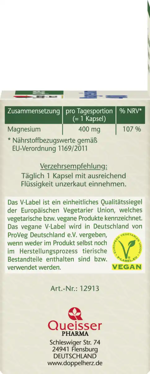 Bild 3 von Doppelherz pure Magnesium 400 Kapseln