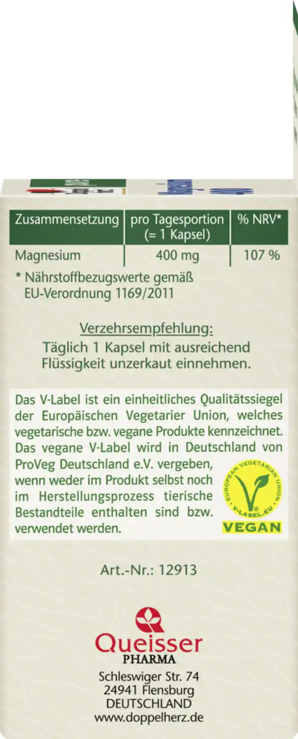 Bild 3 von Doppelherz pure Magnesium 400 Kapseln