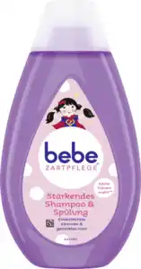 bebe ZARTPFLEGE Stärkendes Shampoo und Spülung, 300 ml