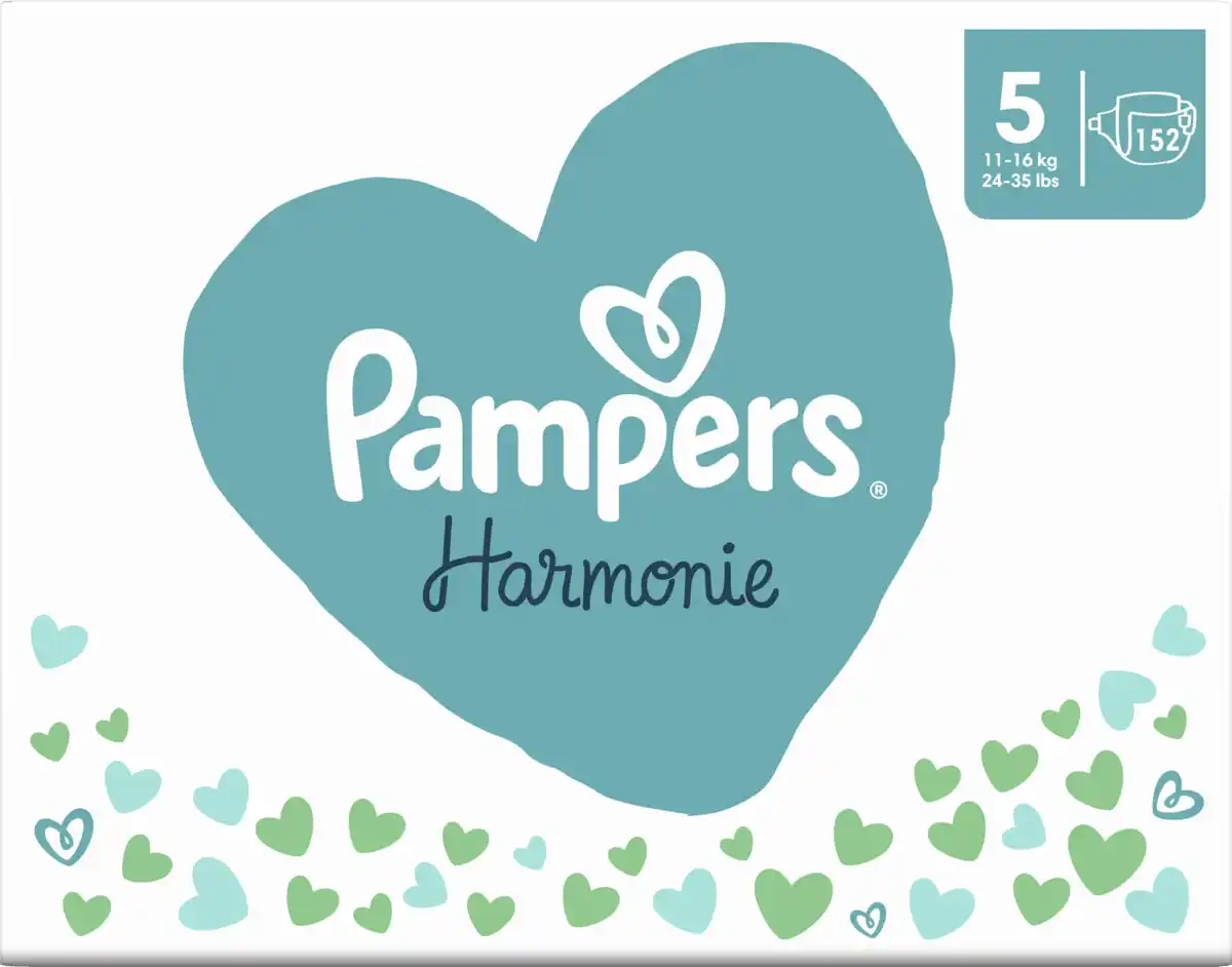 Bild 4 von Pampers Harmonie Windeln Gr. 5 (11+) kg Monatsbox