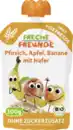 Bild 1 von Freche Freunde Bio Quetschie Pfirsich, Apfel, Banane mit Hafer, 100 g