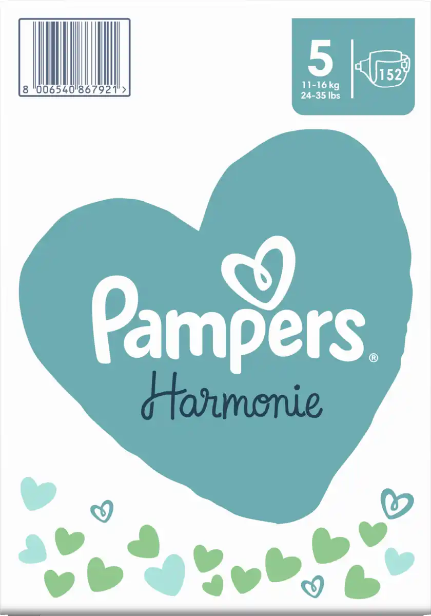 Bild 3 von Pampers Harmonie Windeln Gr. 5 (11+) kg Monatsbox