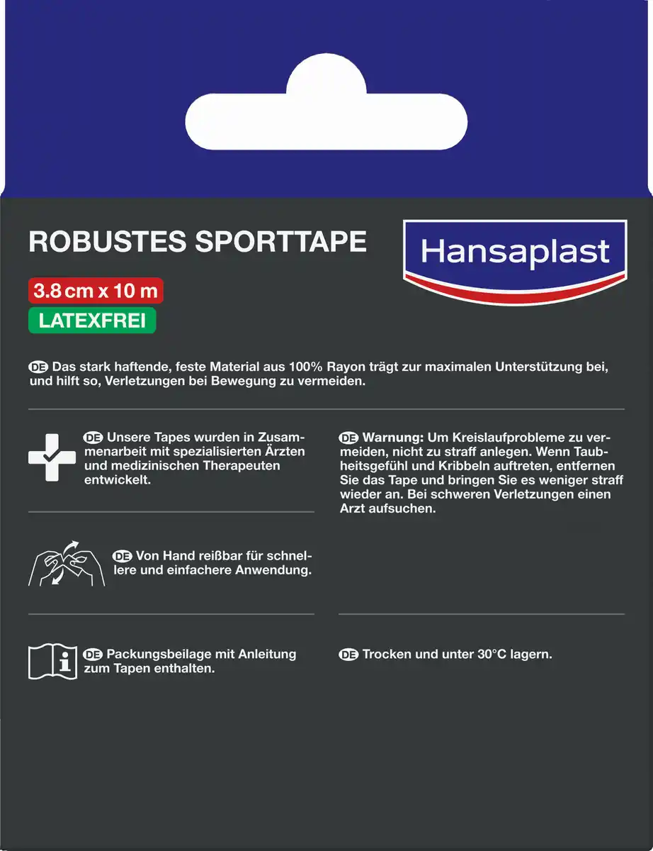 Bild 3 von Hansaplast Robustes Sporttape