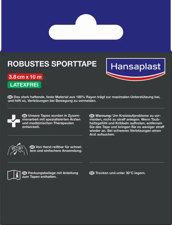 Bild 3 von Hansaplast Robustes Sporttape