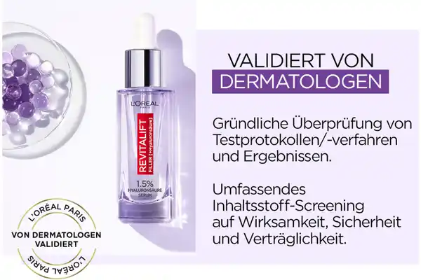 Bild 2 von L’Oréal Paris Revitalift Filler Anti-Falten Serum, 50 ml