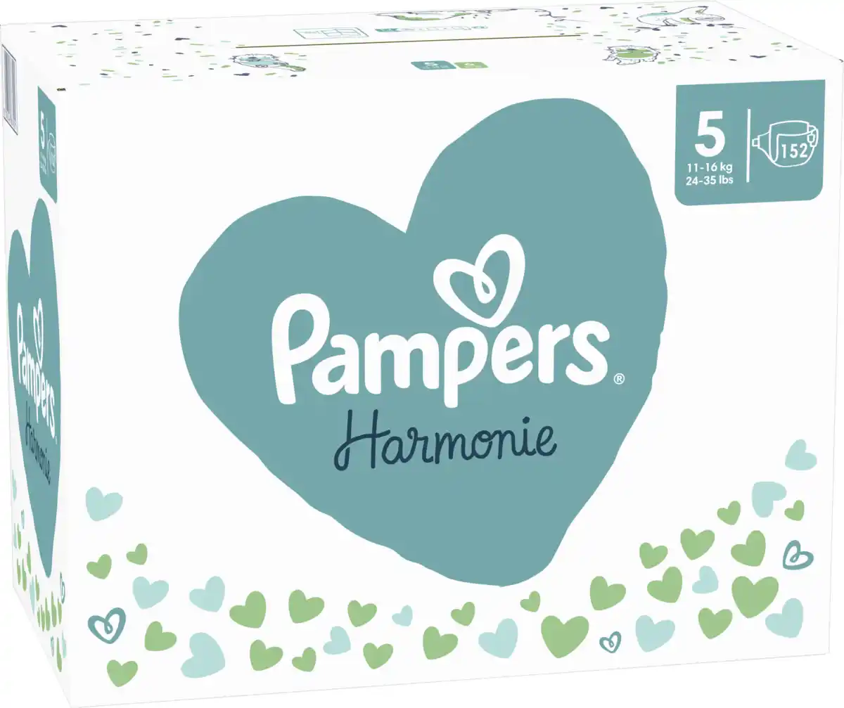 Bild 2 von Pampers Harmonie Windeln Gr. 5 (11+) kg Monatsbox