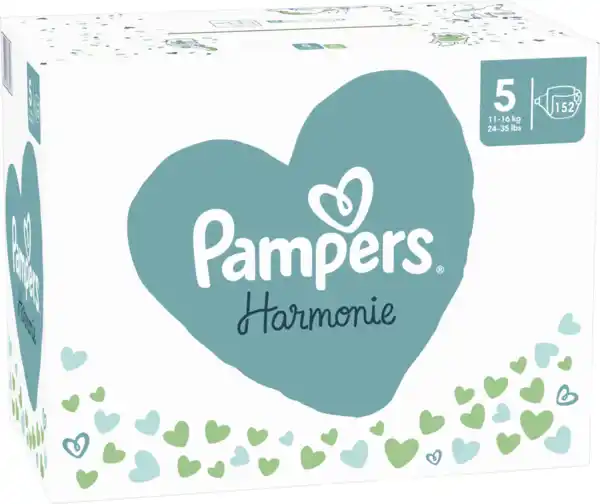 Bild 2 von Pampers Harmonie Windeln Gr. 5 (11+) kg Monatsbox