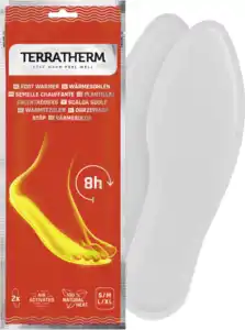 TerraTherm Wärmesohlen, Gr. XL (44-46), 1 Paar