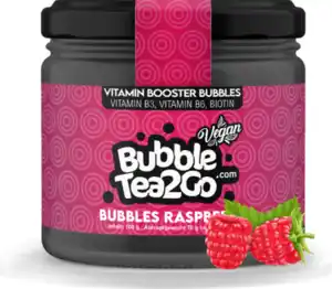 BubbleTea2Go Bubbles Raspberry, 100 g