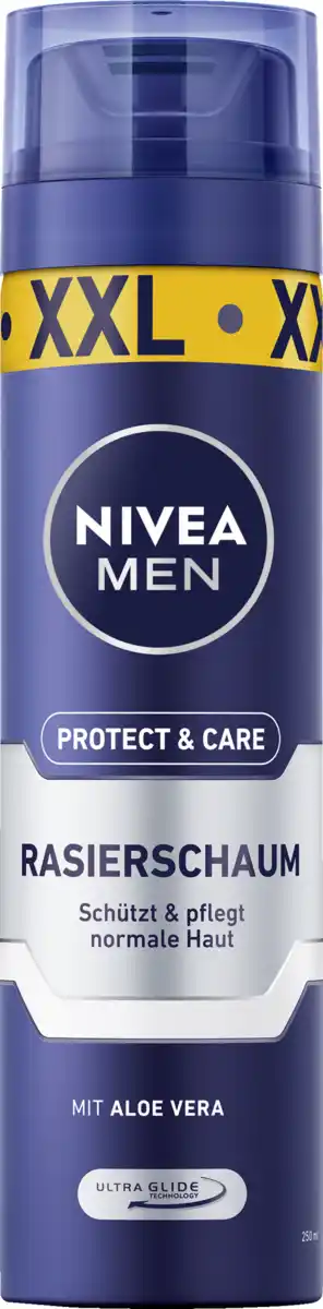 Bild 1 von NIVEA MEN Rasierschaum Protect & Care, 250 ml