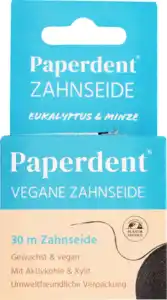 Paperdent Zahnseide Eukalyptus Minze, 30 m