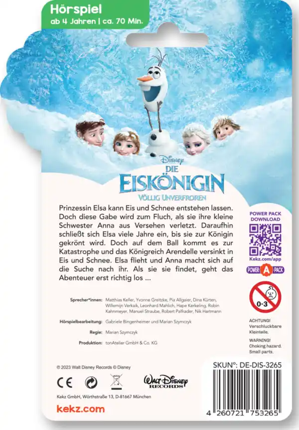 Bild 2 von Kekz Audiochip Disney Die Eiskönigin - Völlig Unverfroren