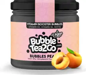 BubbleTea2Go Bubbles Peach, 100 g