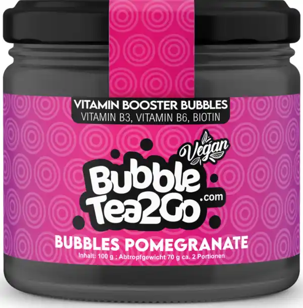 Bild 2 von BubbleTea2Go Bubbles Pomegranate, 100 g
