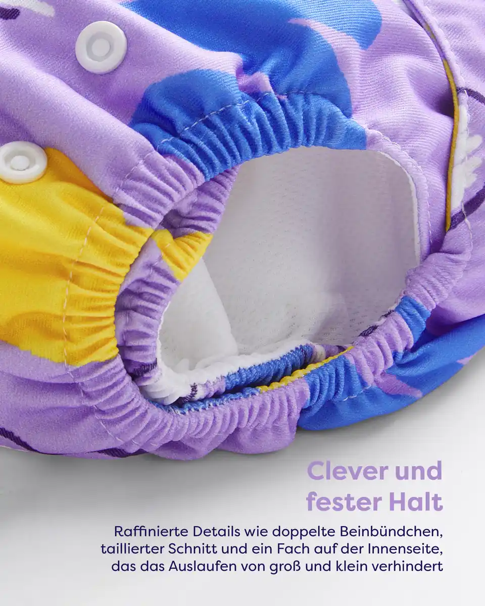 Bild 3 von bambino mio Stoffwindel lila