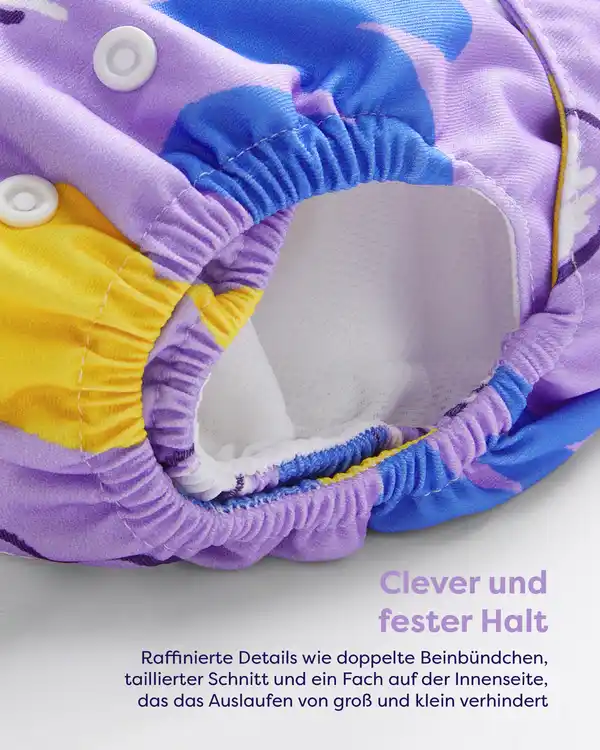 Bild 3 von bambino mio Stoffwindel lila