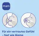 Bild 4 von MAM Schnuller Original Night, Silikon, 0-6 M., Hase/Mond