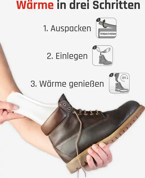 Bild 4 von TerraTherm Vorteilspack Wärmesohlen, Gr. XL (44-46), 5 Paar