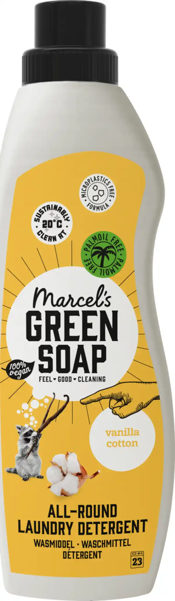 Bild 1 von Marcel's Green Soap Universal Waschmittel Flüssig Vanilla Cotton 23 WL