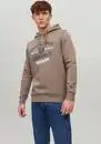 Bild 1 von Jack & Jones Kapuzensweatshirt LOGO SWEAT HOOD, Braun