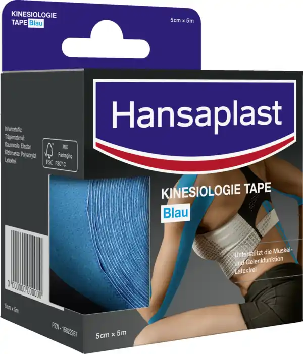 Bild 2 von Hansaplast Kinesiologie Tape blau