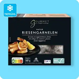 GOURMET FINEST CUISINE Riesengarnelen mit Schale, Natur