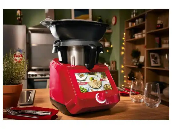 Bild 4 von SILVERCREST® KITCHEN TOOLS Monsieur Cuisine Smart SKMS 1200 B2 rot
