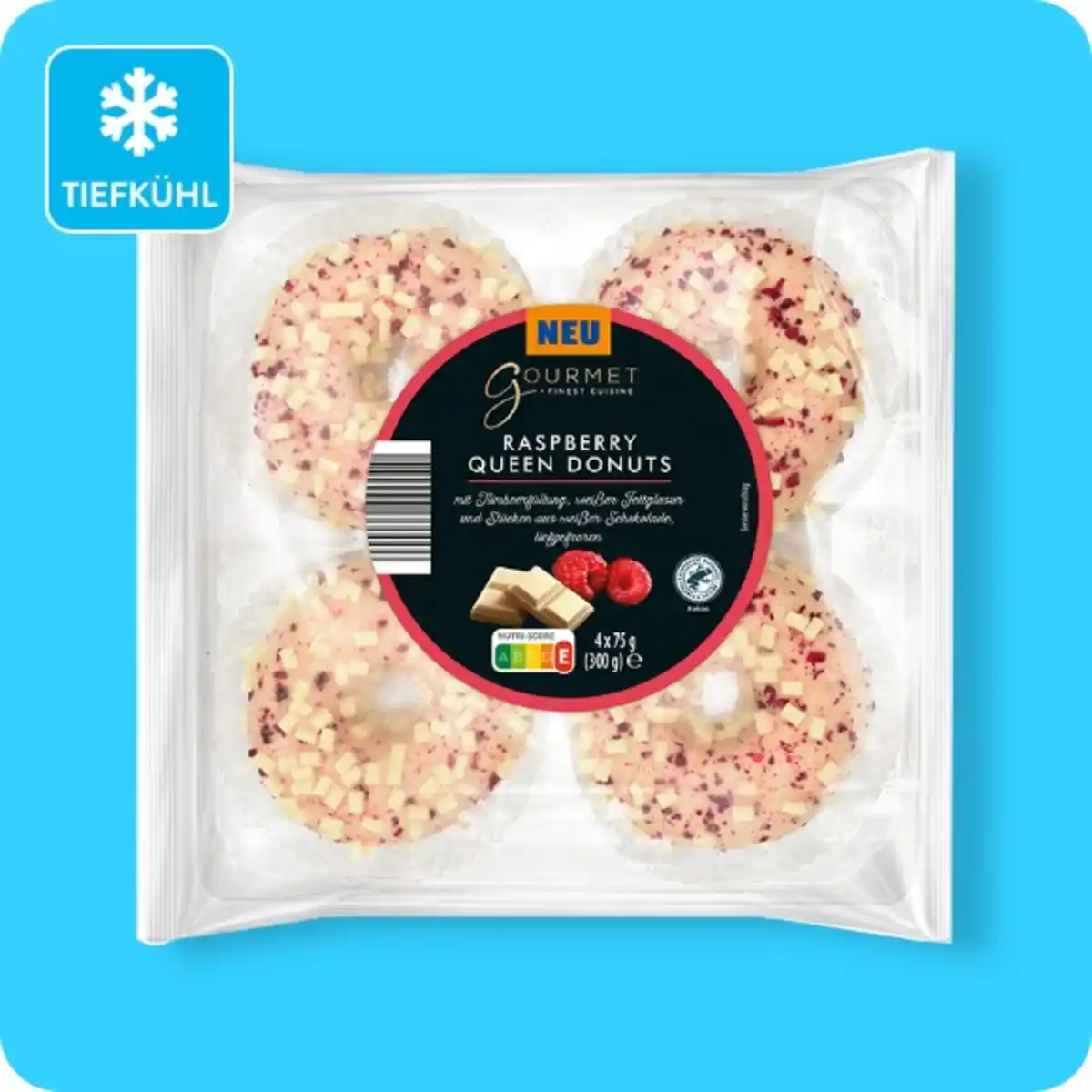 Bild 1 von GOURMET FINEST CUISINE Premium-Donuts, Raspberry-Queen-Donuts