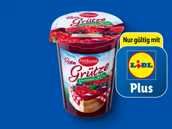 Bild 1 von Milbona Rote Grütze,  500 g