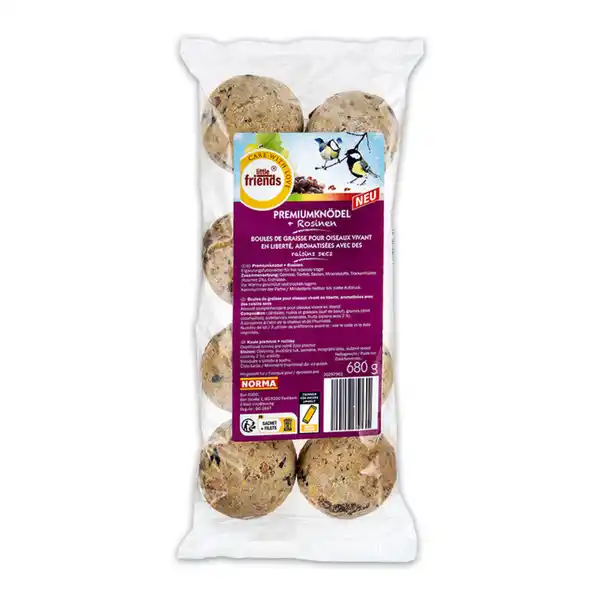 Bild 2 von Little-Friends Fruchtknödel / Nussriegel / Futterzapfen