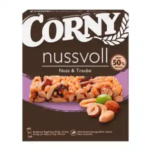 CORNY Nussvoll-Riegel Nuss & Traube 96g