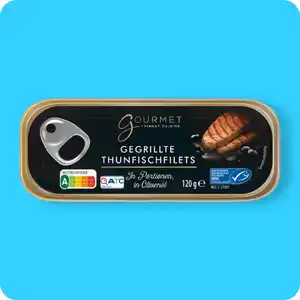 GOURMET FINEST CUISINE Gegrillte Thunfischfilets, In Portionen