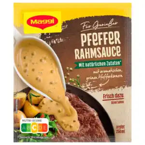 Maggi Für Genießer Pfefferrahmsauce