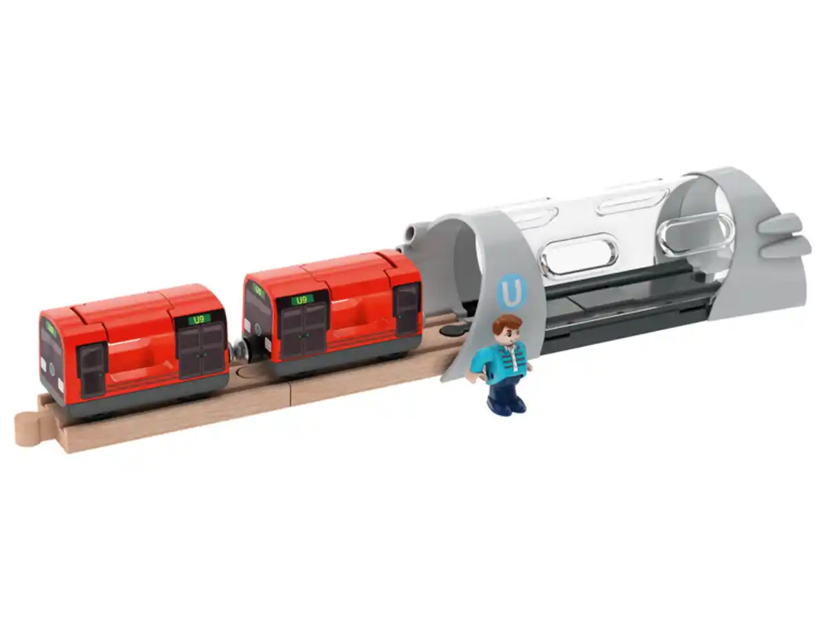 Bild 4 von Playtive Eisenbahn Erweiterung, mit Buchenholz