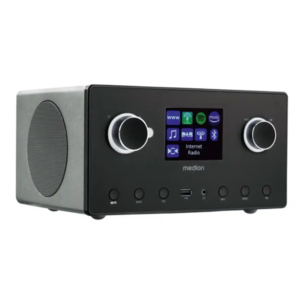 Bild 1 von Medion Dab+ Stereo Internet Radio (Md89295), titan
