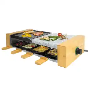 Bambus Raclette-Grill