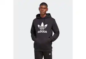 Adidas Originals Kapuzensweatshirt ADICOLOR CLASSICS TREFOIL HOODIE, Schwarz