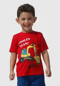 KIDSWORLD T-Shirt COOLES TEAM, Rot