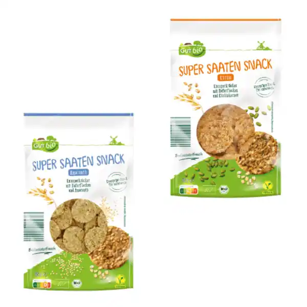 Bild 1 von GUT BIO Bio Super Saaten Snack 85g