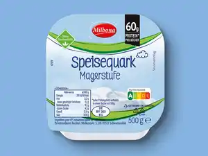 Milbona Speisequark,  500 g