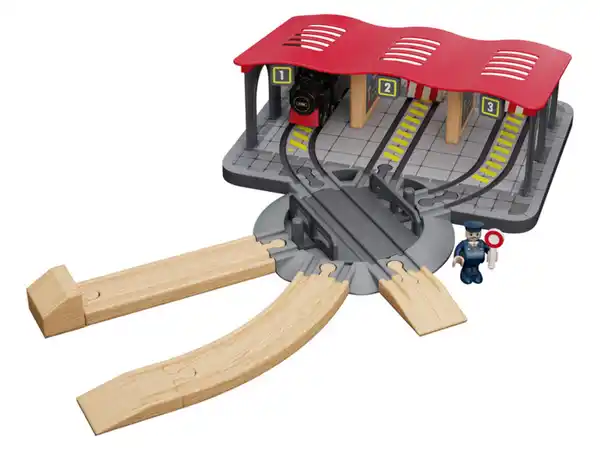 Bild 4 von Playtive Lokschuppen \ Bahnhof \ Weichenhäuschen \ Verladestation