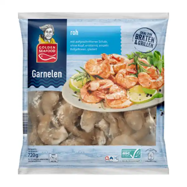 Bild 1 von GOLDEN SEAFOOD Garnelen 720g